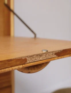 Sélection M Secrétaire en rotin vintage New