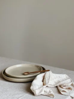 Sélection M Serviette de table gaze de coton Hot