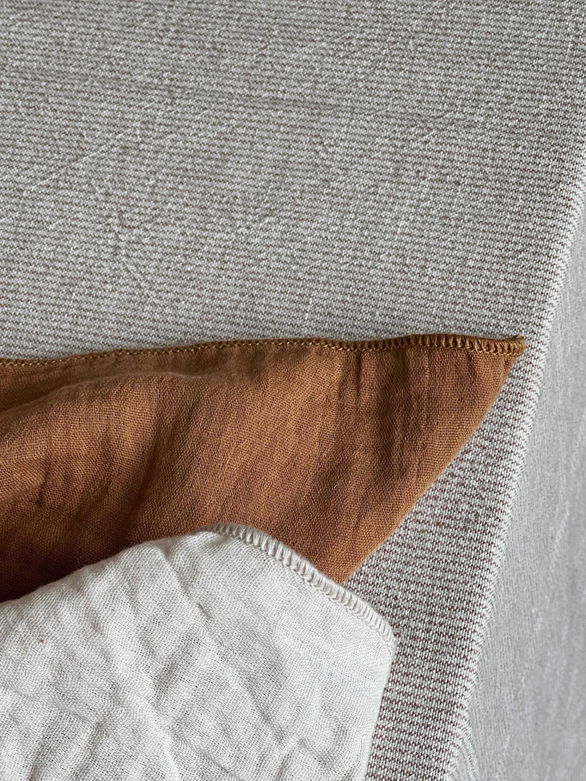 Sélection M Serviette de table gaze de coton Hot