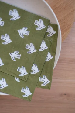 Sélection M Serviettes en papier à motifs Outlet