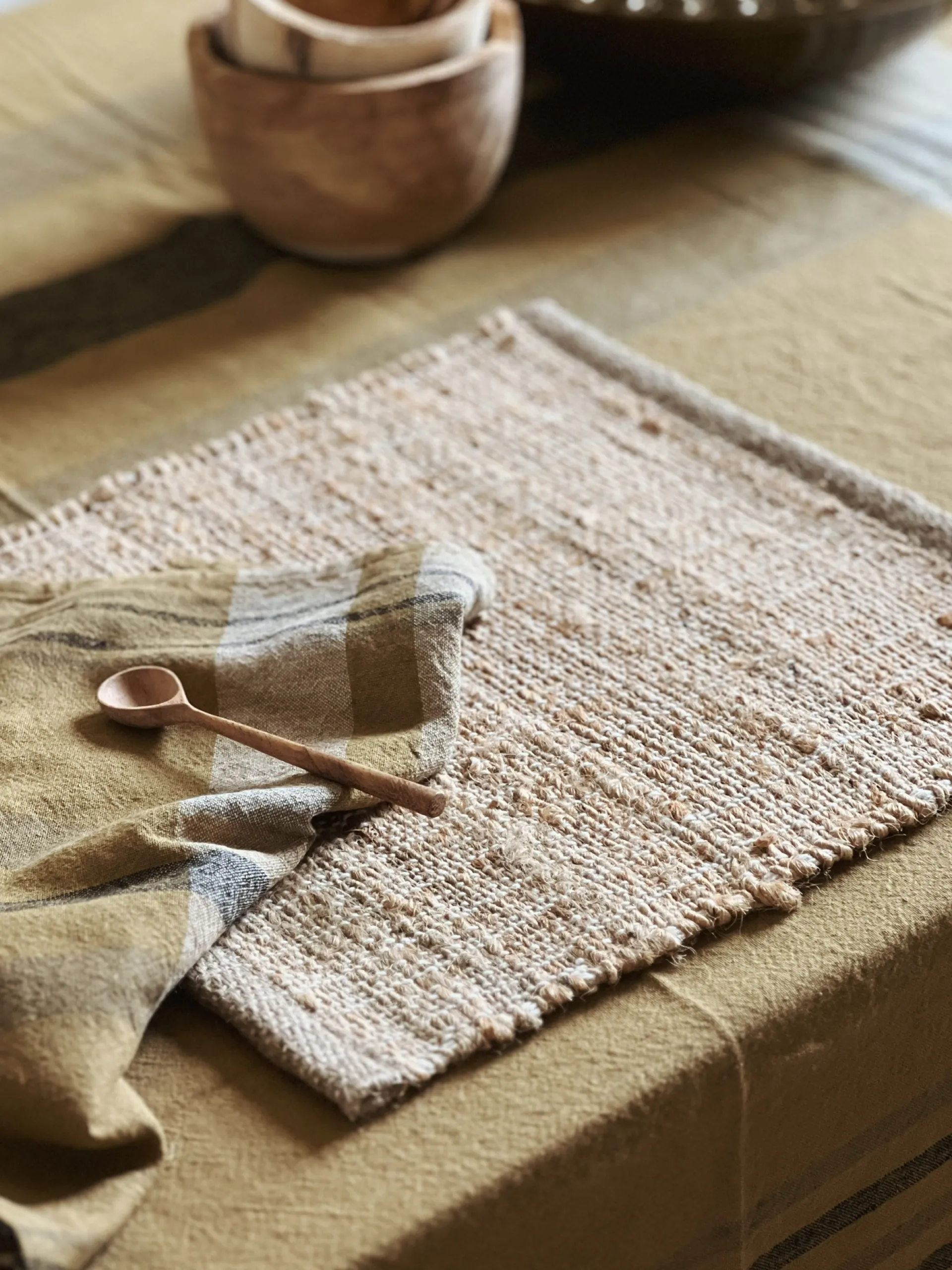 Sélection M Set de table en jute Clearance