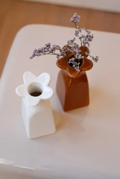 Sélection M Soliflor petit vase en faïence – 2 couleurs Online
