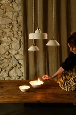 Sélection M Suspension grès chamotté ivoire Online