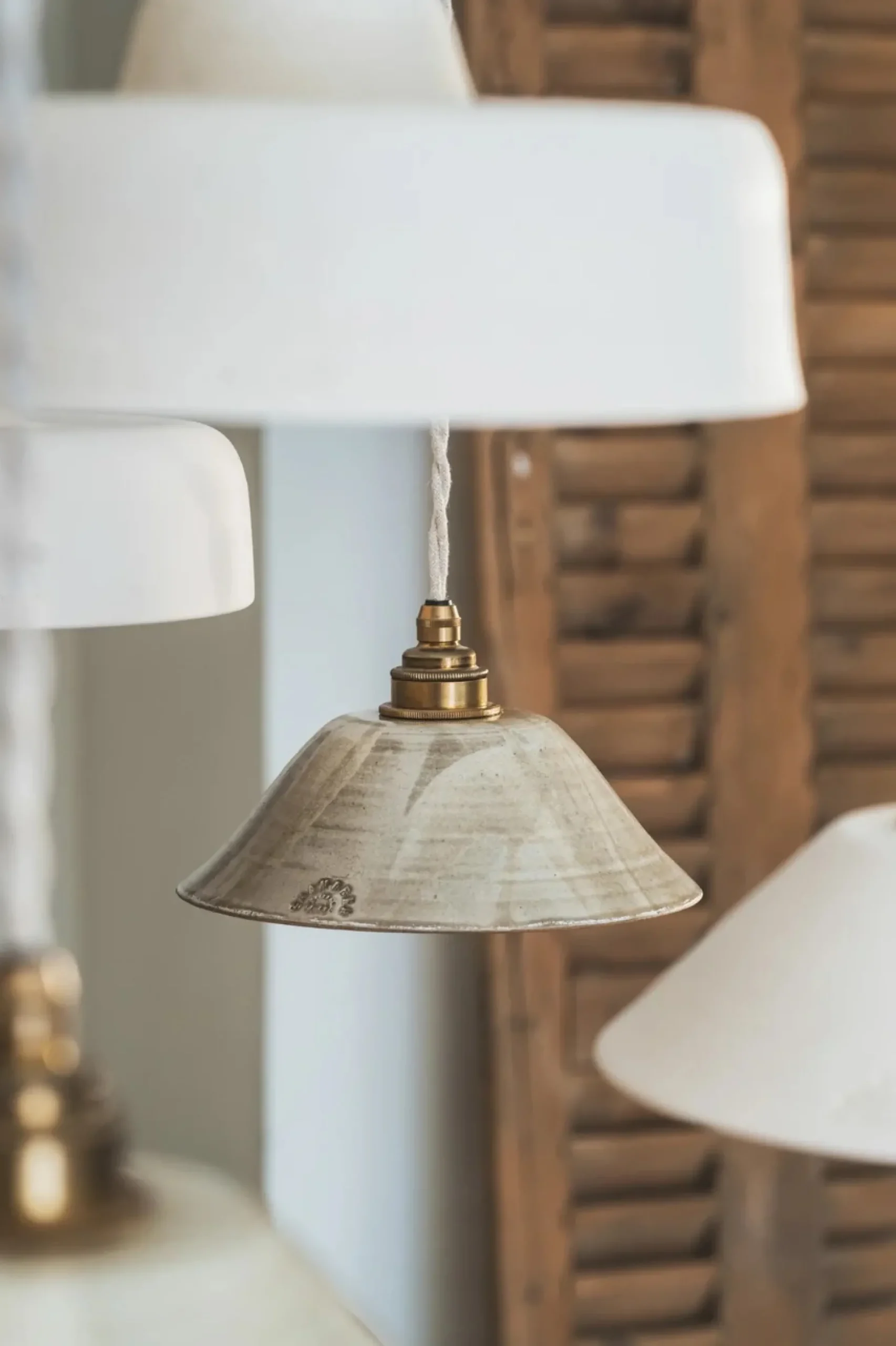 Sélection M Suspension Lisette vert de gris Outlet