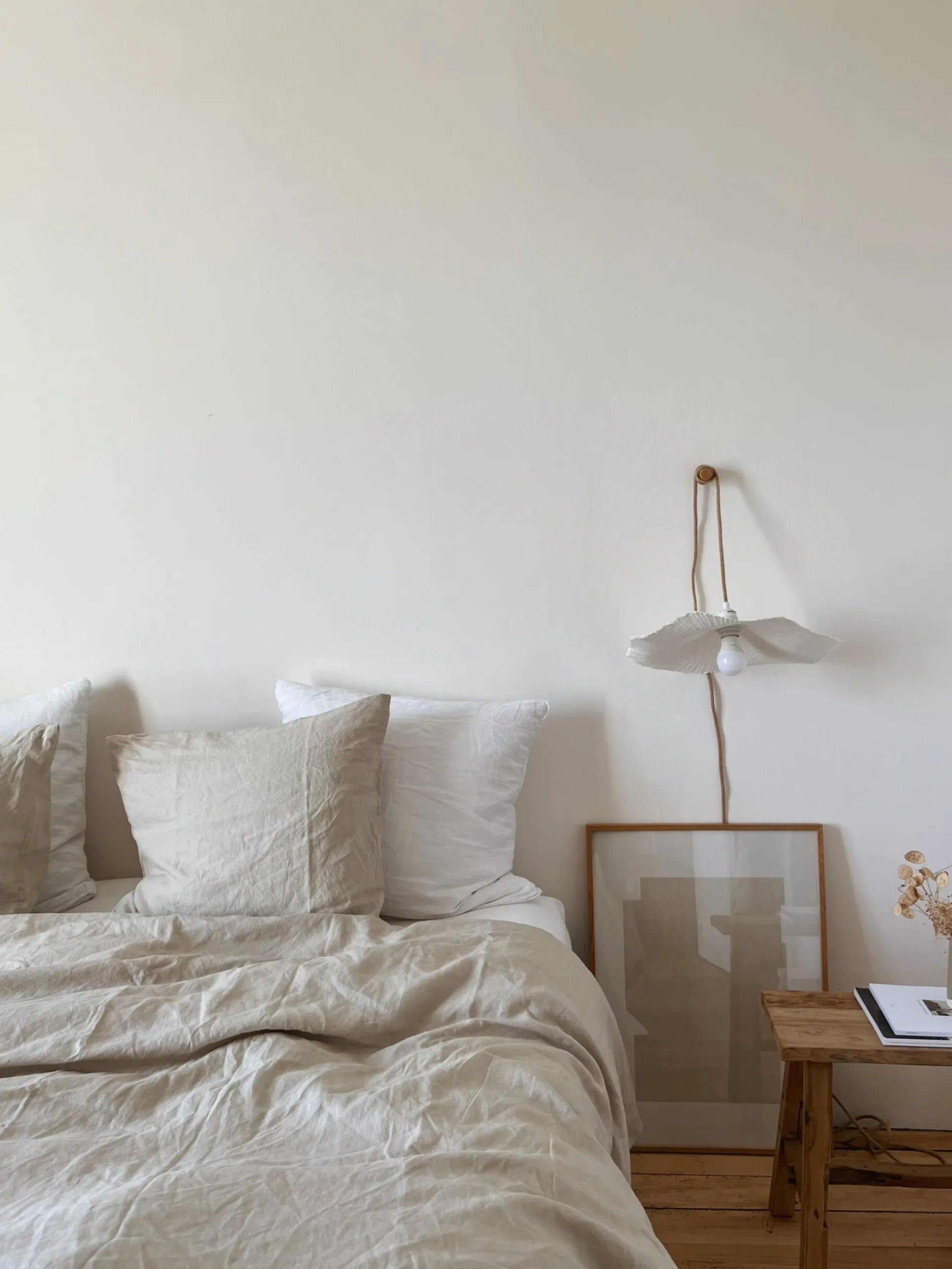 Sélection M Suspension Luminaire “Fleur” en papier mâché small Sale