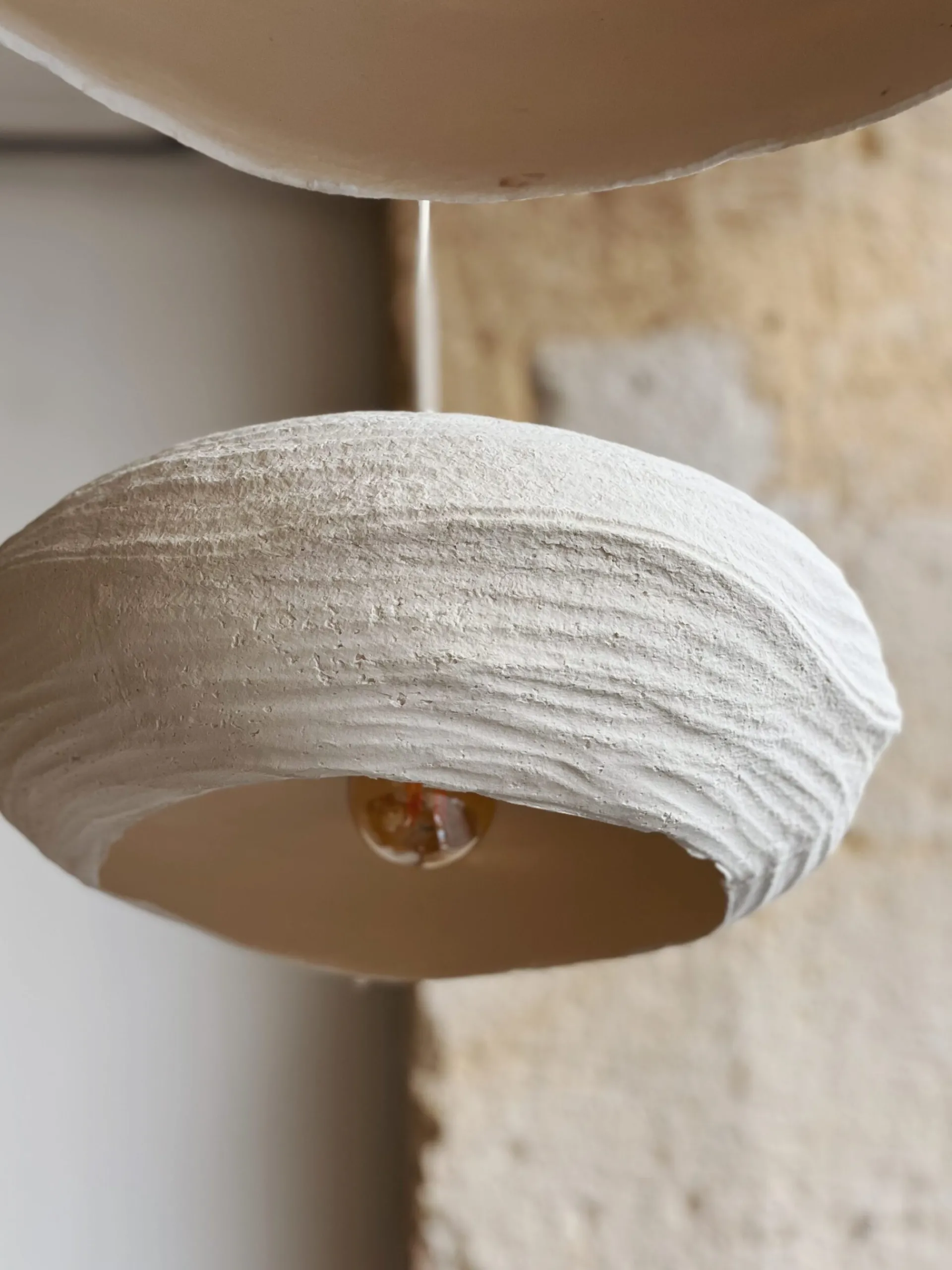 Sélection M Suspension nuage en papier mâché Sale