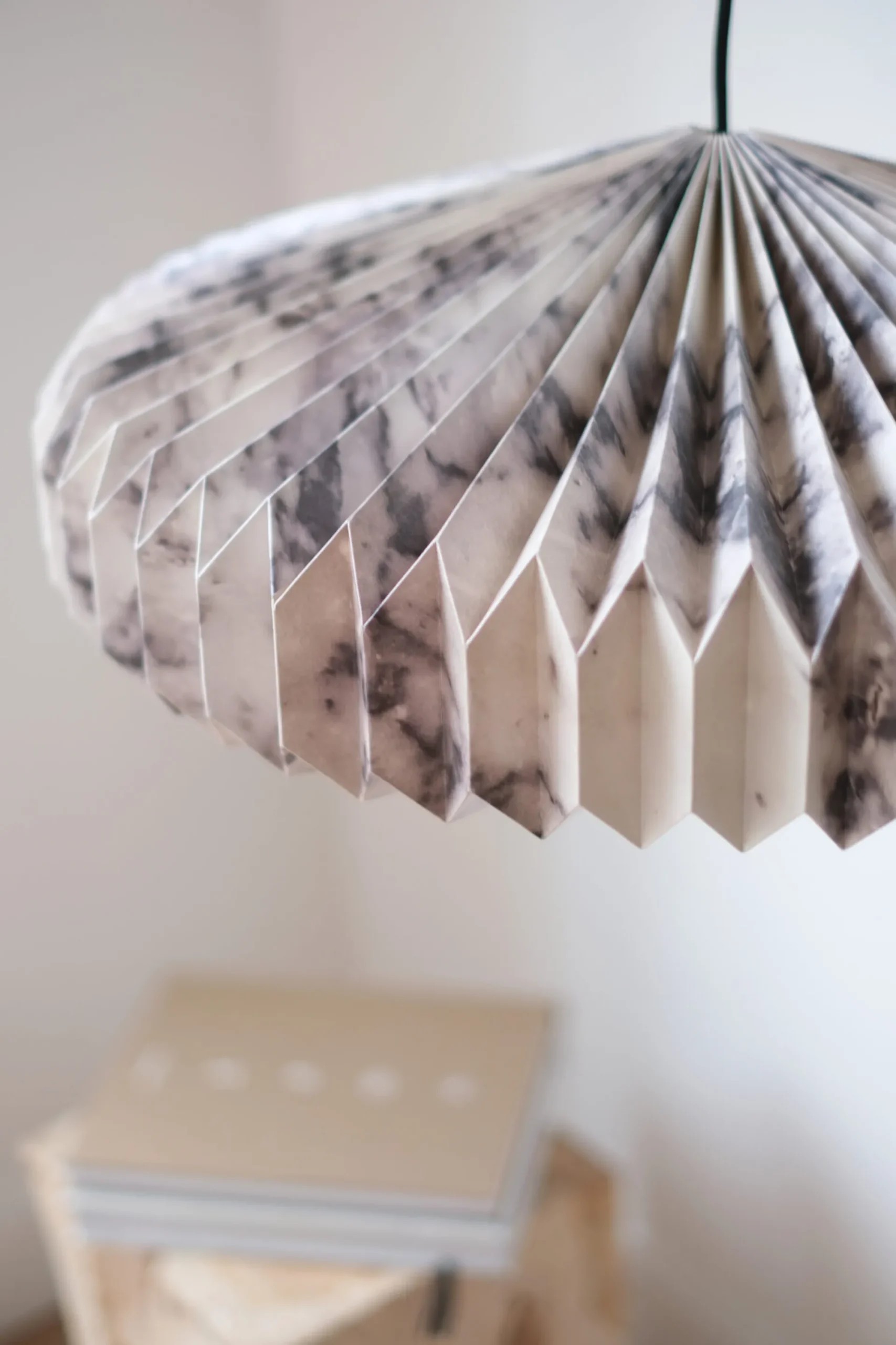 Sélection M Suspension Origami en papier marbré – 3 tailles Online