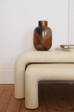 Sélection M Table basse effet béton ciré (set de 2) Sale