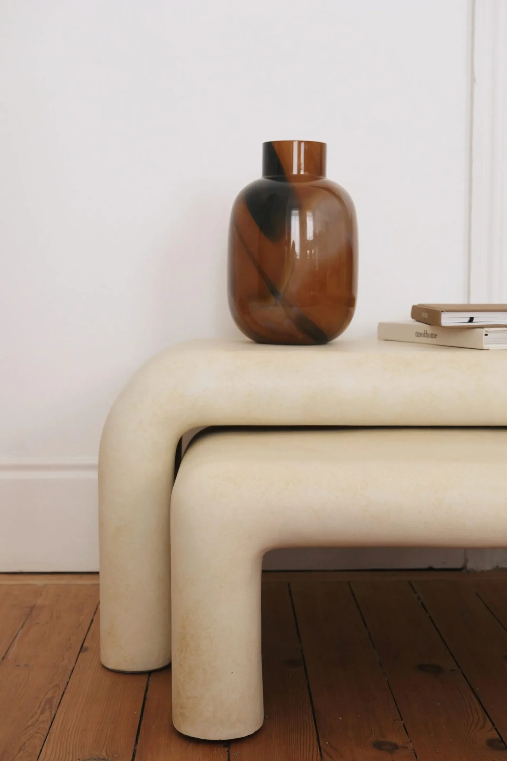 Sélection M Table basse effet béton ciré (set de 2) Sale