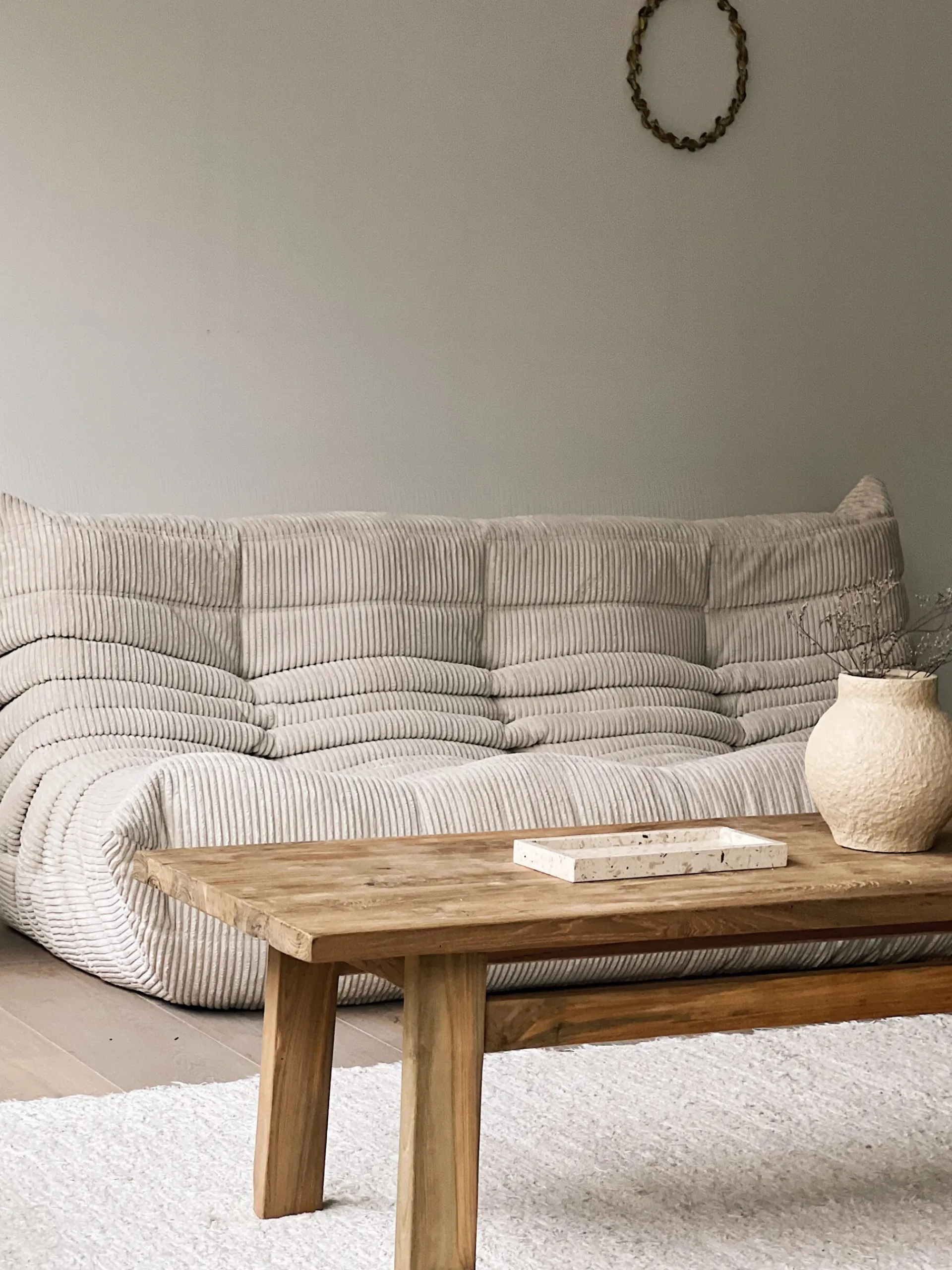 Sélection M Table basse en teck recyclé Clearance