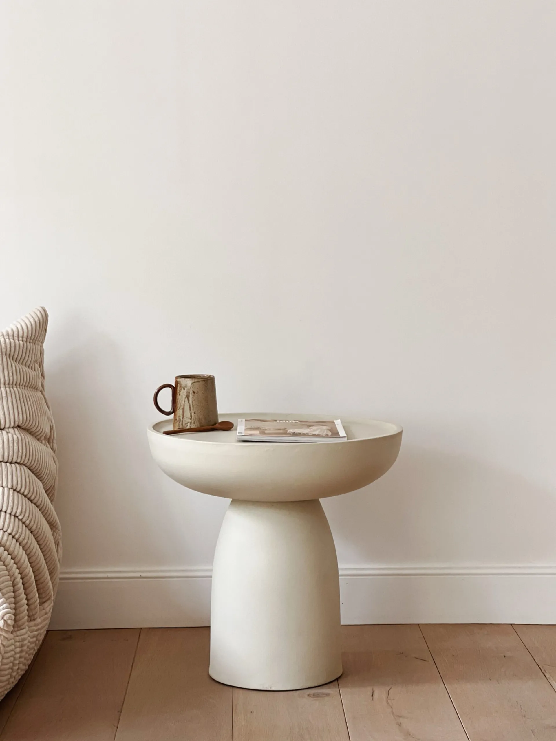 Sélection M Table basse microciment “Paros” Outlet