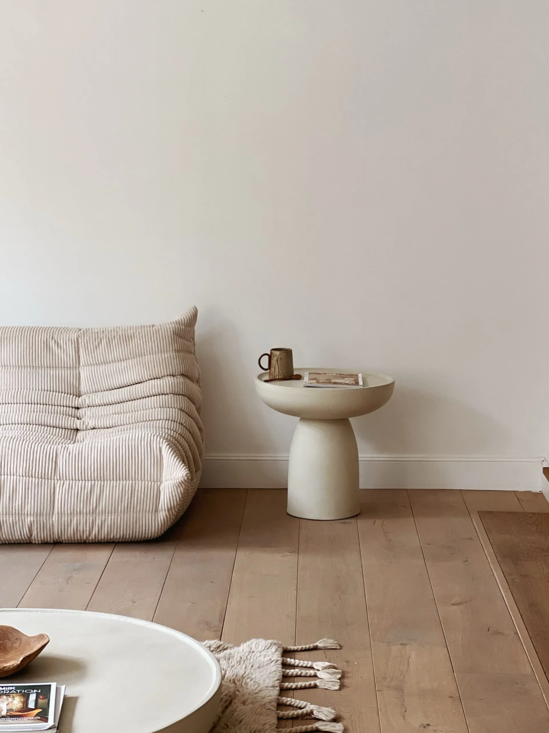 Sélection M Table basse microciment “Paros” Outlet