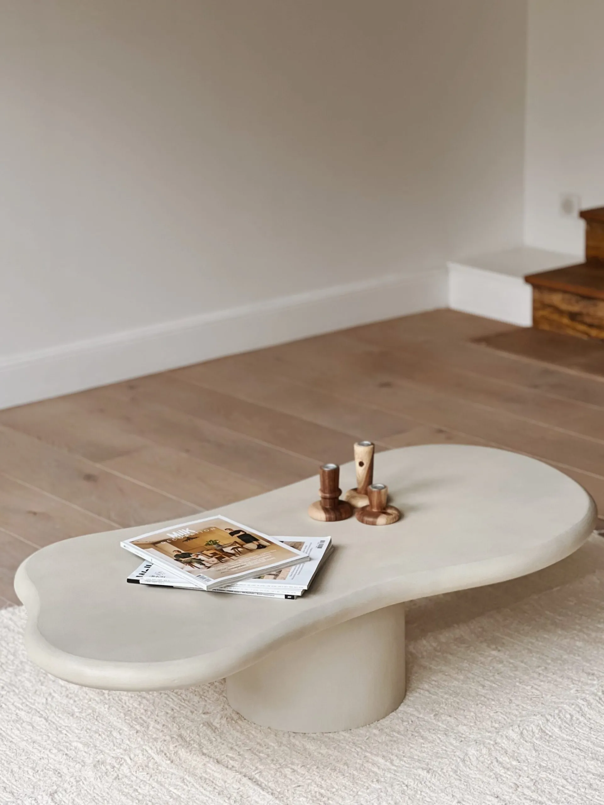 Sélection M Table basse microciment “Volta” Hot