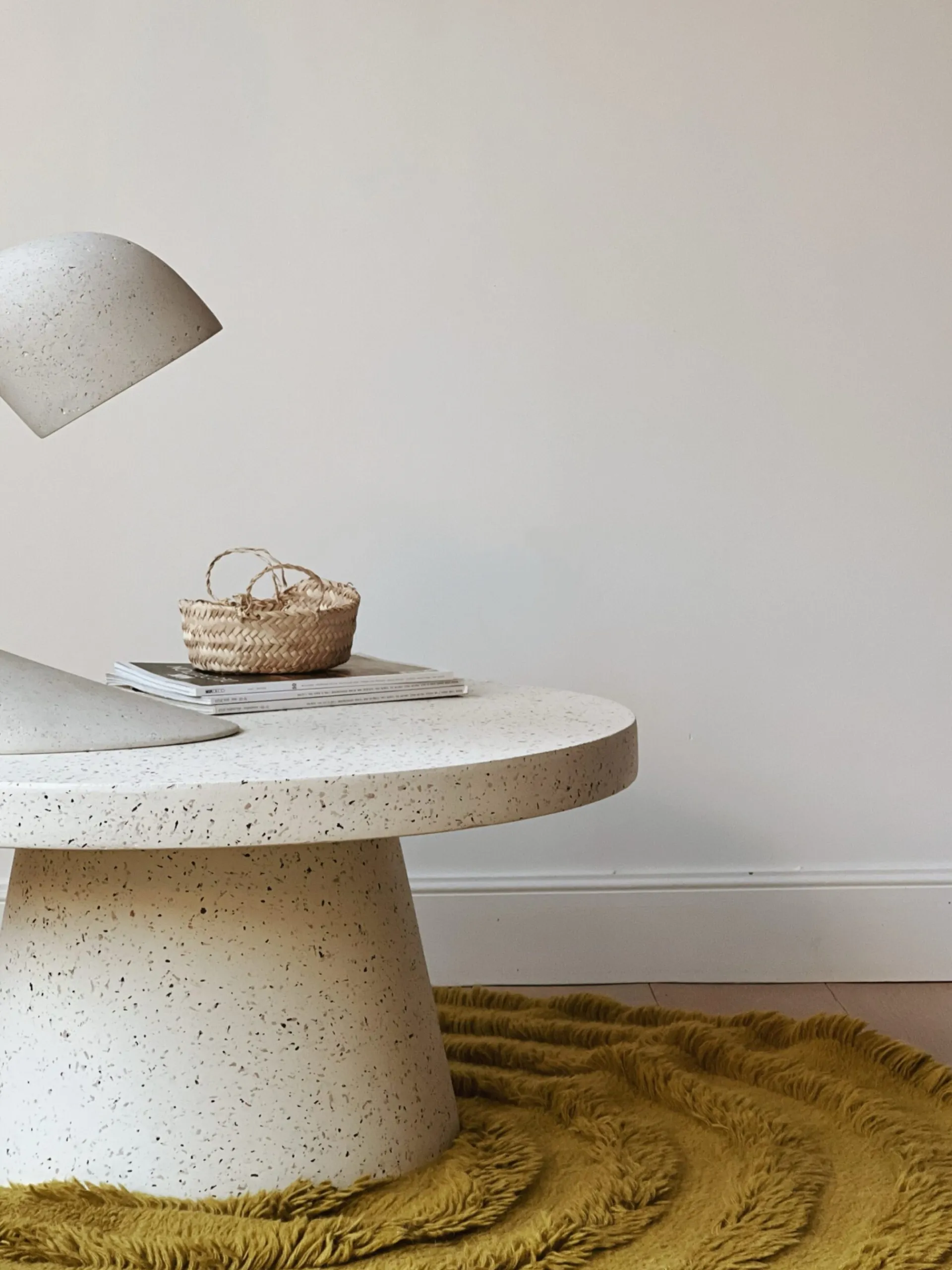 Sélection M Table basse ronde en terrazzo Clearance