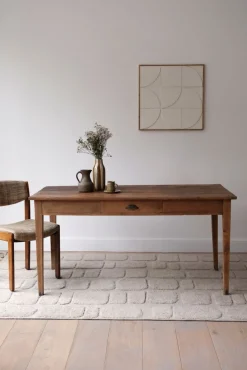 Sélection M Table de ferme ancienne en bois massif Discount