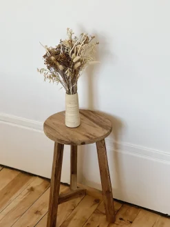 Sélection M Tabouret en teck fait main Best