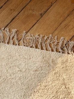 Sélection M Tapis écru unis en coton recyclé 200X300cm Hot