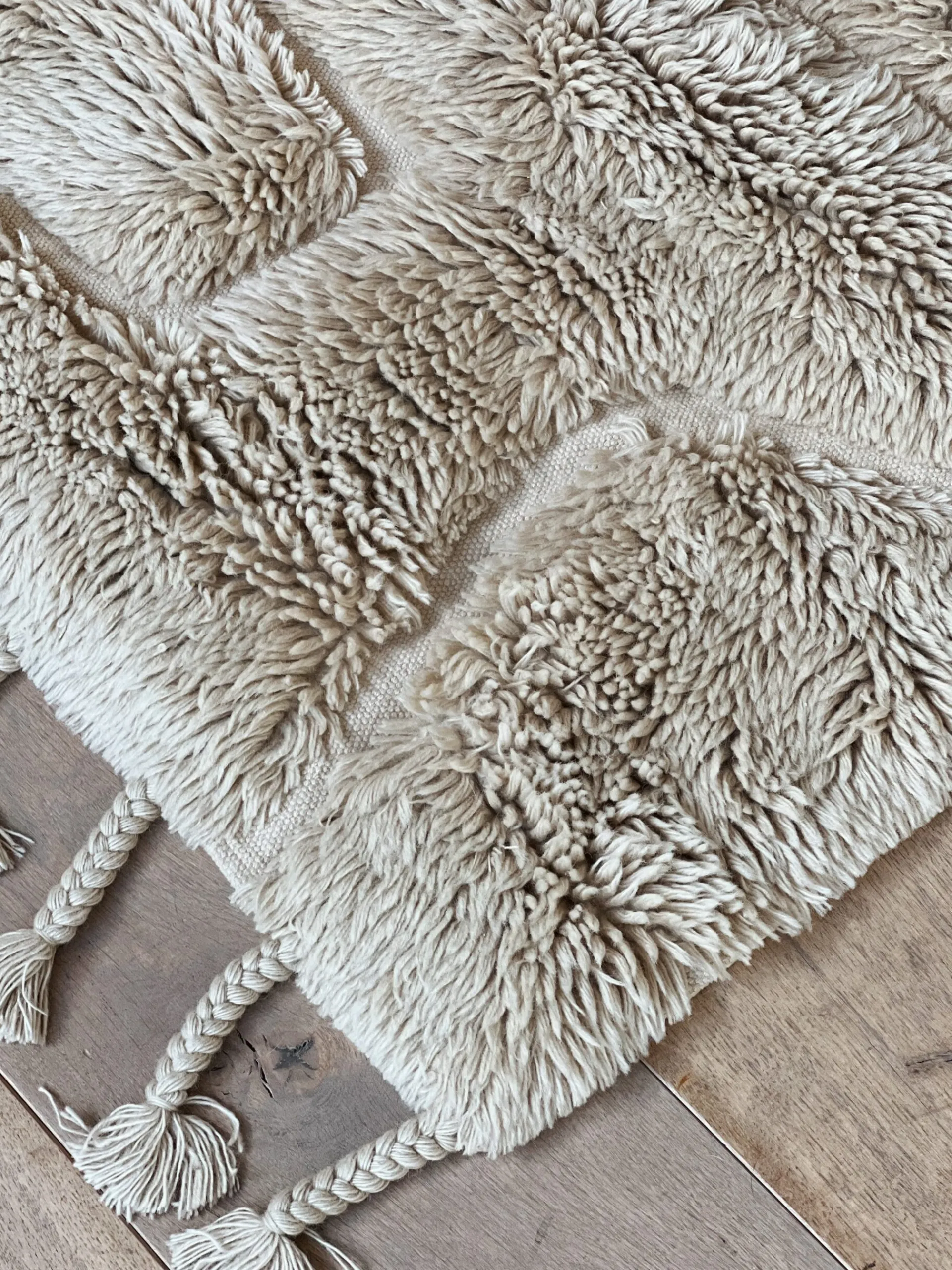 Sélection M Tapis en laine beige Discount