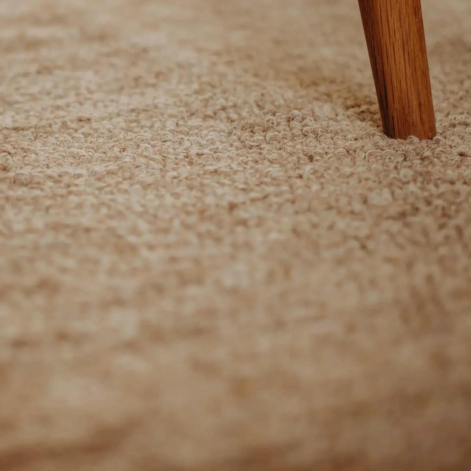 Sélection M Tapis “Luca” beige – coton recyclé New