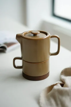 Sélection M Théière solitaire en grès Hot