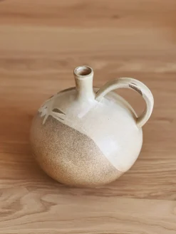 Sélection M Vase céramique rond avec anse New