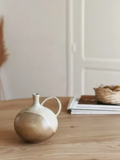 Sélection M Vase céramique rond avec anse New