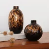 Sélection M Vase Léopard en verre ambré – 2 tailles Hot