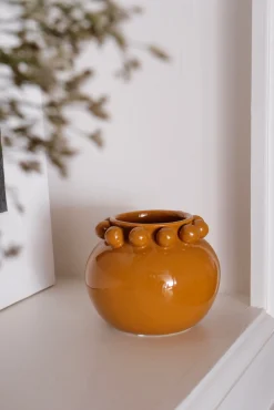 Sélection M Vase rond en céramique Discount